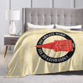 thumbnail image 4 of University of The Incarnate Word Logo Fleece Blanket, Very Soft Microfiber Flannel Blanket for Couch Warm and Cozy for All Seasons, 4 of 6