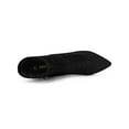thumbnail image 4 of BLISSFUL STEP Women's Pointy Toe Stiletto Heels Ankle Boots Black 8, 4 of 8