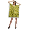 thumbnail image 2 of Moomaya Cutwork Lace Beach Kaftan For Women Printed Bikini Caftan Plus Size, 2 of 4