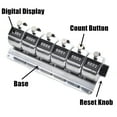 thumbnail image 5 of Toptie 6-Unit Desktop Tally Counter, Counter Clicker with Base, for Event, People, Inventory, 5 of 7