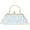 White, variant on Women Mini Glitter Sequin Evening Handbag Clutch Metal Top-handle Bag Chain Strap Cross-body Bag