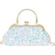 thumbnail image 1 of LHSHID Women Mini Glitter Sequin Evening Handbag Clutch Metal Top-handle Bag Chain Strap Cross-body Bag, 1 of 6
