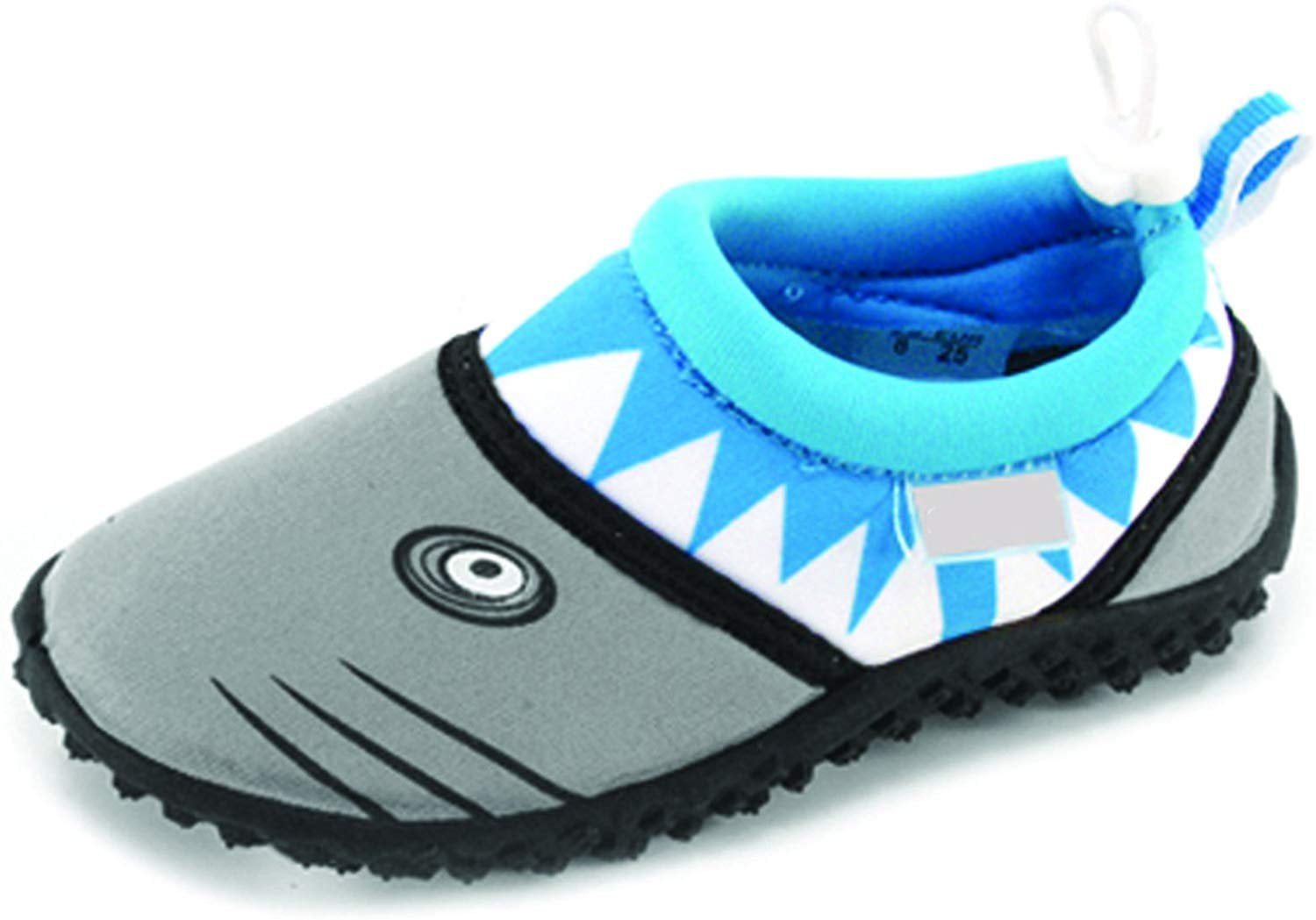 Just Speed&quot; Little Boys Toddler Shark Aqua Shoes (US