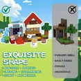thumbnail image 5 of WLBES 100PCS Magnetic Blocks Set, Lava Forest Design, STEM Educational Building Toys, Creative Construction Play, Portable Travel Toys for Kids Age 3+, 5 of 10