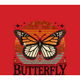 thumbnail image 2 of Butterfly Youth Red Crew Neck Short Sleeve Tee-XL, 2 of 4