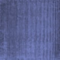 thumbnail image 1 of Ahgly Company Indoor Square Abstract Blue Contemporary Area Rugs, 6' Square, 1 of 4