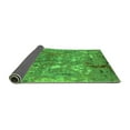 thumbnail image 2 of Ahgly Company Indoor Rectangle Oriental Green Industrial Area Rugs, 8' x 12', 2 of 4