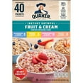 thumbnail image 2 of Quaker Instant Oatmeal Fruit & Cream, Variety Pack (40 pk.), 2 of 4