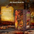 thumbnail image 2 of Kit Book Nook ASLOWSNAIL Twilight Cottage con luces LED, 2 of 6