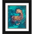 thumbnail image 1 of Topaz, Gilad 20x24 Black Ornate Wood Framed with Double Matting Museum Art Print Titled - The Power of Nature, 1 of 4