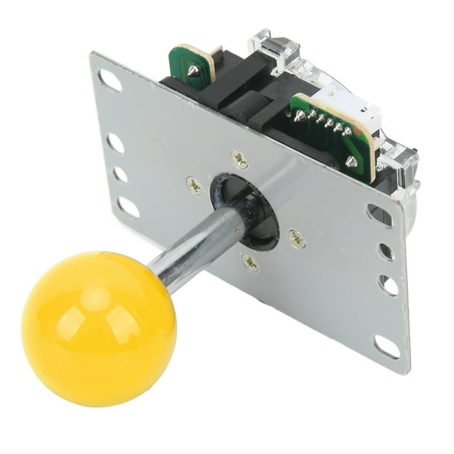 1 Player Arcade Joystick DIY Kit - 8 X 30 Snap Button 2 X 24 Snap Button 10 X Button Connection Wire 1 X Joystick Wire & Joystick & Ball Game Arcade DIY Kit Replacement