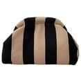 thumbnail image 3 of Bolso Mano Tejido para Mujer Pequeño A Rayas () Blanco, 3 of 6