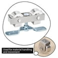 thumbnail image 3 of 2 Inch V Type Pulley Roller 304 Stainless Steel Sliding Gate Wheel Bearing for Material Handling and Moving, 3 of 3