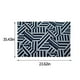 thumbnail image 3 of Ganfancp Lavable Anti-Sedding Europeo Retro Rejilla Impreso Piso Mat Puerta Mat Alcantarilla Mat Puerta de Entrada Cocina Baño Mat Antideslizante Mat Liquidación 1X Alfombra, 3 of 6