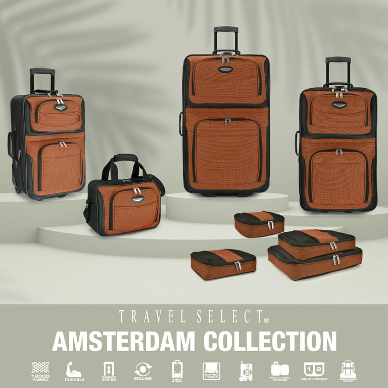 Travel Select Amsterdam 25-Inch Expandable Rolling Suitcase with