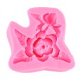 thumbnail image 1 of LCXmlly Moule à Fondant en Silicone Moules à Fondant de Qualité Alimentaire Résistant à la Chaleur Forme de Fleur de Rose Hortensia Réutilisable Décorations de Gâteau DIY, 1 of 6