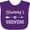 Purple, variant on Inktastic Grammy Valentine Grandchild Boys or Girls Baby Bib