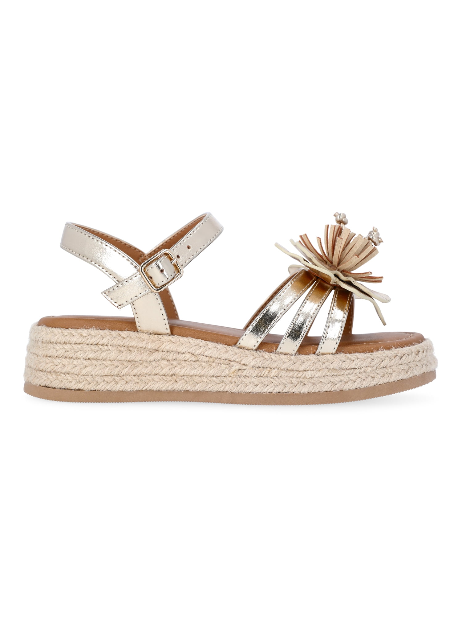Wonder Nation Little Girls and Big Girls Mommy & Me Wedge Sandals