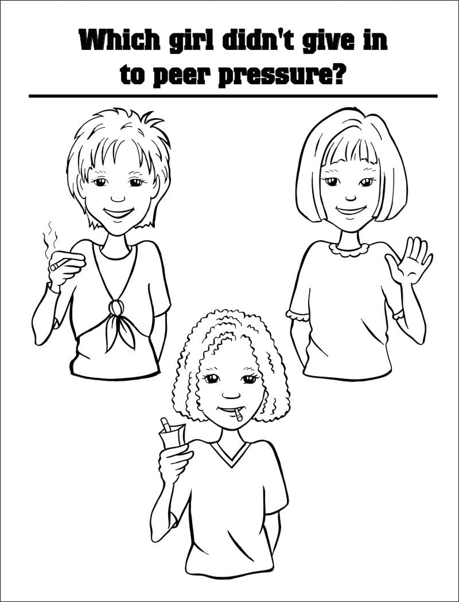 25 Pack - Say No to Smoking Kid's Coloring & Activity Books
