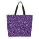 thumbnail image 1 of Disketp Purple Leopard Bolsa Tote Estampada para Mujer, Bolso de Hombro y de Mano para Compras y Viajes, 1 of 8