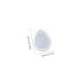 thumbnail image 4 of Pendentif avec Trou Miroir Face Différentes Formes Fiable Qualité Souple Moule de Réutilisation DIY pour les Projets d'Artisanat Faisant Forme de Goutte d'Eau, 4 of 9