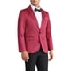 thumbnail image 4 of BLAZER PROM CHIC INSPIRADO para hombres, chaquetas deportivas de cuello pico de un solo botón para bodas de negocios, 4 of 6