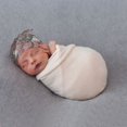 thumbnail image 5 of Sikiie Rose Flowers Baby Newborn Hats, Infant Knotted Baby Hat, Beanie Top Knot Caps for Baby Boys Girls, 5 of 5