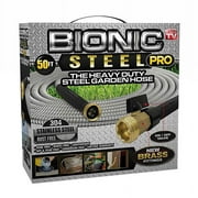 1 Pc, Bionic Steel Pro 5/8 In. D X 50 Ft. L Heavy Duty Commercial Grade Garden Hose