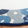 thumbnail image 6 of SAFAVIEH Martha Stewart Poppy Floral Border Area Rug, Azurite Blue, 8' x 10', 6 of 8