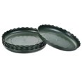 thumbnail image 1 of Unique Bargains 7' Plastic Wave Round Plant Pot Saucer Flower Drip Tray, Green 6 Pack, 1 of 5
