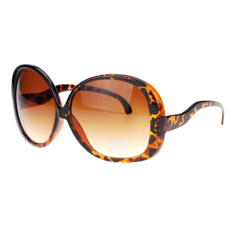 Extra Large Oversized Curved Drop Temple Womens Butterfly  display picture 1
