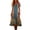 Deep Red, variant on Women's Fashion Summer V Neck Short Sleeve Retro Floral Print Midi Dress Flowy A Line Beach Dress for Vacation Casual Daily Wear