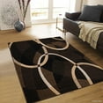 thumbnail image 2 of Allstar Rugs Allstar Exclusive Transitional Linear Design Rug Orange 4' 11"x6' 11" 5' x 8' Modern & Contemporary,Transitional, 2 of 5