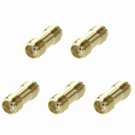 5X Straight SMA Female to Female Jack Adapter Connector