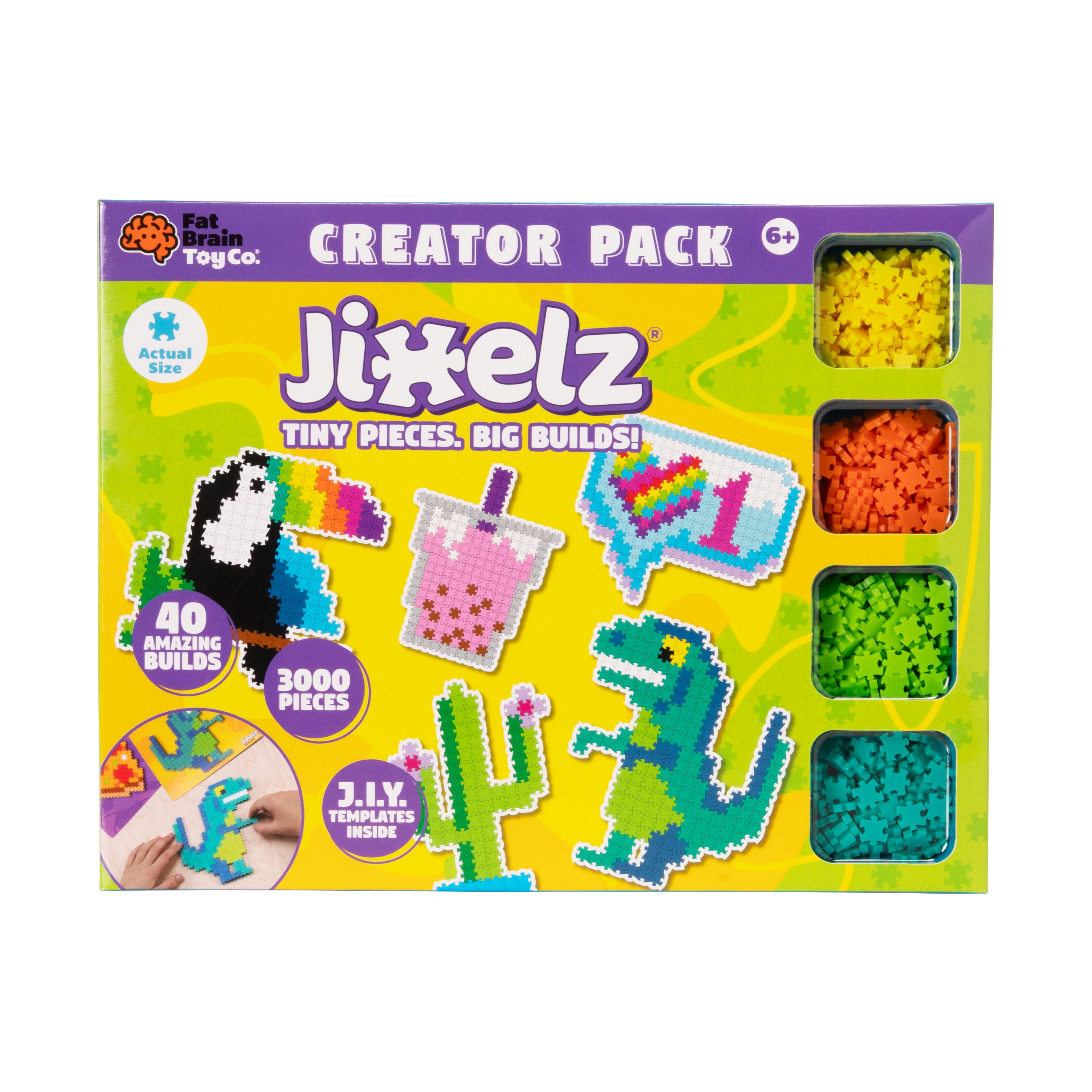 Fat Brain Toy Co. Jixelz Creator Pack: 3000 Pcs