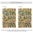 thumbnail image 4 of Yayeee Garden Flag 28"x40" Double Sided Outdoor Yard Lawn Holiday Decorations, Pink Oranges, 4 of 6