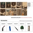 thumbnail image 4 of Book Nooks for Adults - Tree Library Theme 3D Wooden Puzzle Kit | Miniature Dollhouse | Home Bookshelf Decor Gift, 4 of 9