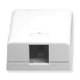 thumbnail image 1 of 1 Port Surface Mount Box - White, 1 of 1