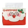 thumbnail image 2 of Christmas Tissue Box Cover | Non-Woven Fabric Decorative Case | Multicolor Cartoon Print | Soft Washable Waterproof | Holiday Decor for Home Office Car Kitchen, 2 of 6