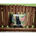 thumbnail image 2 of Cairn Terrier Spring Path Throw Pillow 14 in x 14 in, 2 of 4