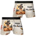 thumbnail image 3 of Happy Halloween Siamese Witches Hat Pumpkin Carving All Over Print Boxer Briefs Underwear for Men Dad Cat Lover Kitten Owner Gifts - 02019, 3 of 6