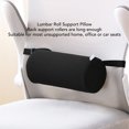 thumbnail image 4 of Low Back Lumbar Support, Memory Foam Lumbar Roll Support Pillow for Office, Car, Home, 3D Air Layer Fabric Back Support Cushion,Improve Sitting Posture, 4 of 7