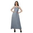 thumbnail image 1 of Moomaya Robes de Cocktail Sans Manches pour Femmes Robe Imprimée en Rayonne Grande Taille, 1 of 4