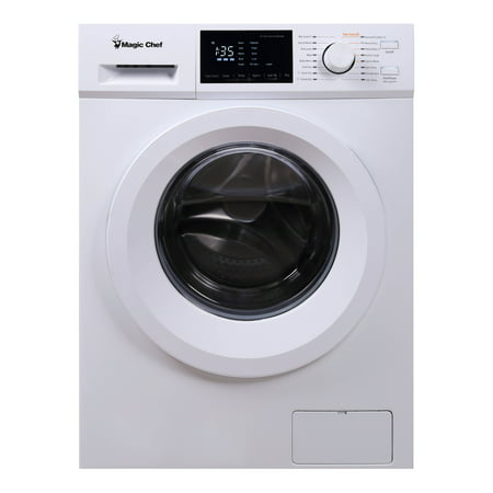 Magic Chef 2.7 cu ft Front Load Washer, White (Best Brand Front Load Washer And Dryer)