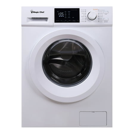 Magic Chef 2.7 cu ft Front Load Washer, White (Best Front Load Steam Washer)