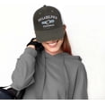 thumbnail image 4 of Football Embroidered Trucker Hat for Fans Gifts, Adjustable Snapback Cap Dad Hat Baseball Cap for Men Women, 4 of 7