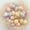 B, variant on Dvkptbk Easter Eggs Mini Pigeons Eggs DIY Wreath Decoration Spotted Easter Eggs Easter Gifts
