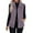 Purple, variant on Women's Double Sided Plush Vest, Sleeveless Stand Collar Cardigan, Full Zip Waistcoat Jacket, Casual Layering Piece, Soft Fleece Outerwear, Versatile Everyday Wear Black L