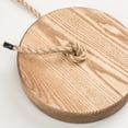 thumbnail image 4 of Lehman's Old-Fashioned Hand Crafted Round Ash Wood Outdoor Play Tree Swing, 4 of 5