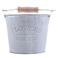 thumbnail image 3 of Maceta de Flor Plantas Forma Floreros Cola Cubo Shabby Holder, 3 of 8